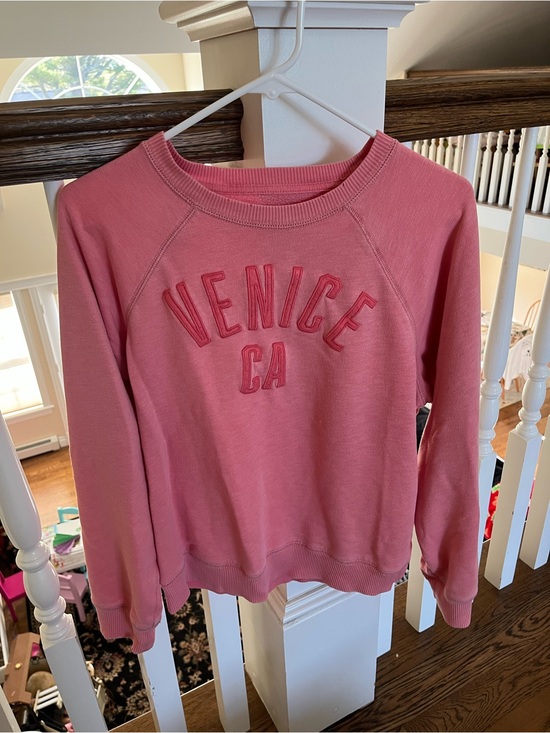 American Eagle Outfitters Tops - American Eagle Pink 'VENICE' Crewneck Sweatshirt